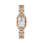 Daniel Klein Premium Silver and Rose Gold Stainless Steel Watch for Women DK.1.14157-6