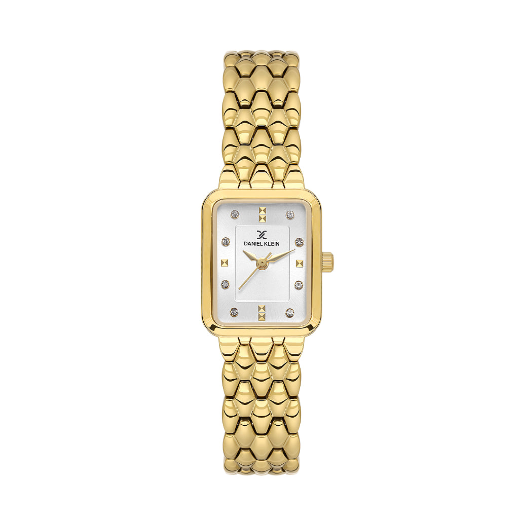 Daniel Klein Premium Gold Stainless Steel Watch for Women DK.1.14158-2