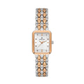 Daniel Klein Premium Silver and Rose Gold Stainless Steel Watch for Women DK.1.14158-6