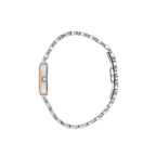 Daniel Klein Premium Silver and Rose Gold Stainless Steel Watch for Women DK.1.14158-6