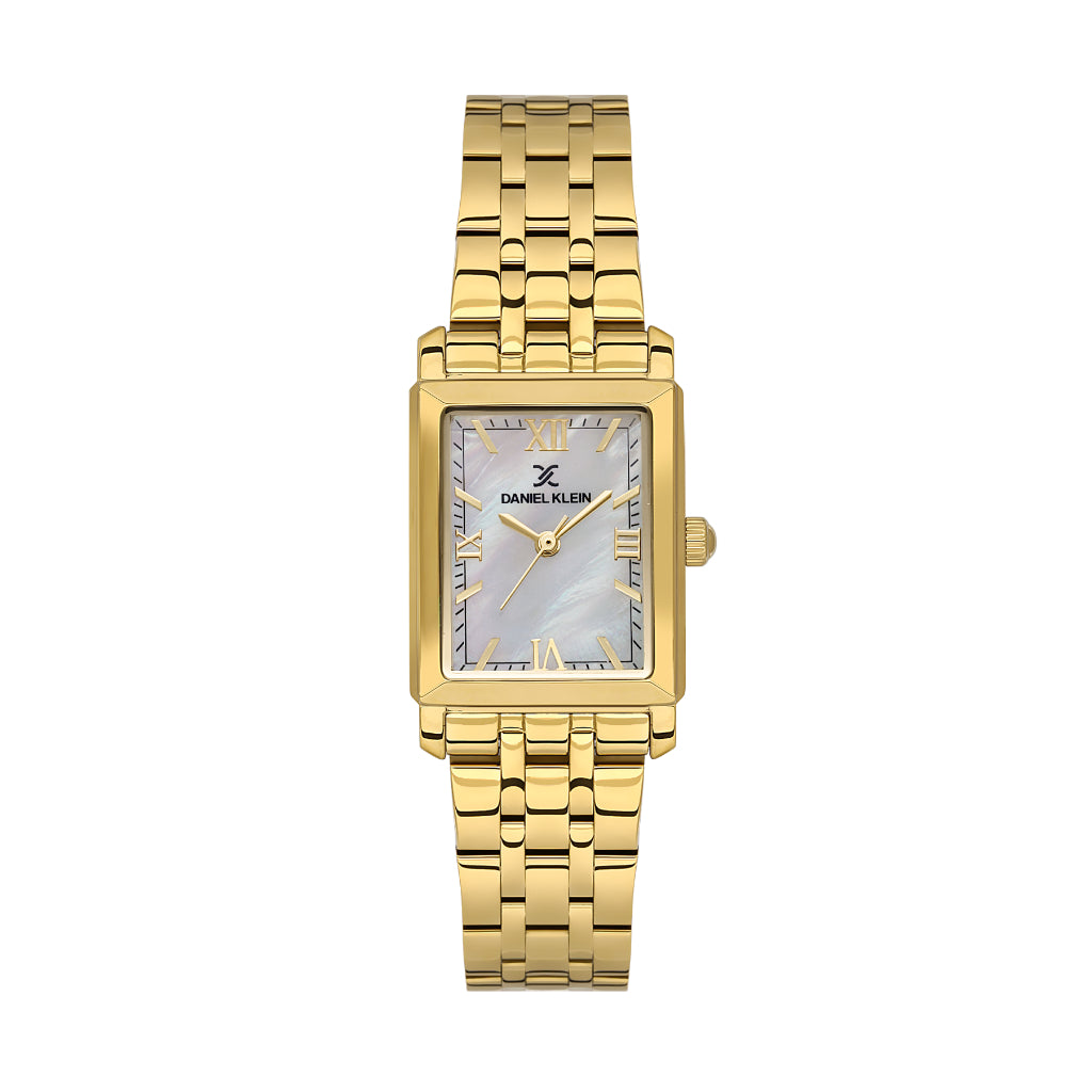 Daniel Klein Premium Gold Stainless Steel Watch for Women DK.1.14159-2