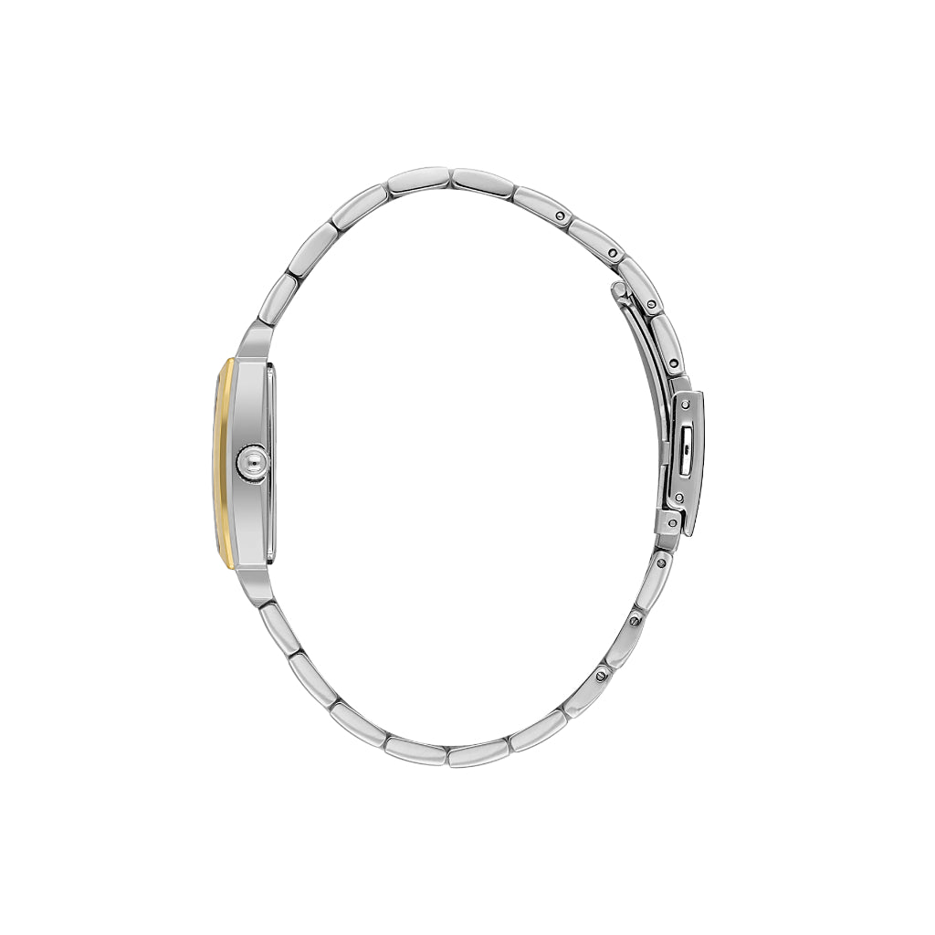 Daniel Klein Premium Silver and Gold Stainless Steel Watch for Women DK.1.14159-4
