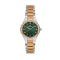 Daniel Klein Premium Silver and Rose Gold Stainless Steel Watch for Women DK.1.14160-6