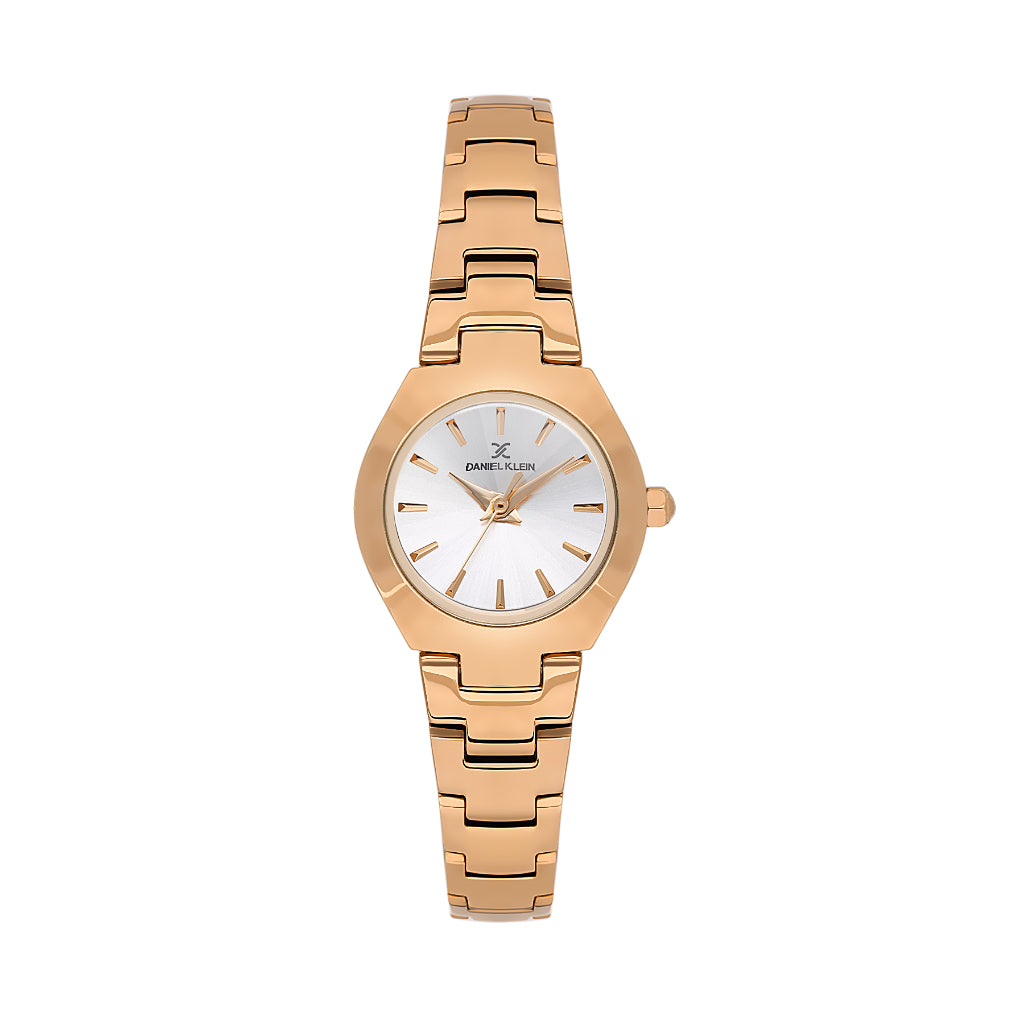 Daniel Klein Premium Rose Gold Stainless Steel Watch for Women DK.1.14161-5