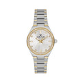 Daniel Klein Premium Silver and Gold Stainless Steel Watch for Women DK.1.14162-5