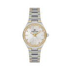 Daniel Klein Premium Silver and Gold Stainless Steel Watch for Women DK.1.14162-5