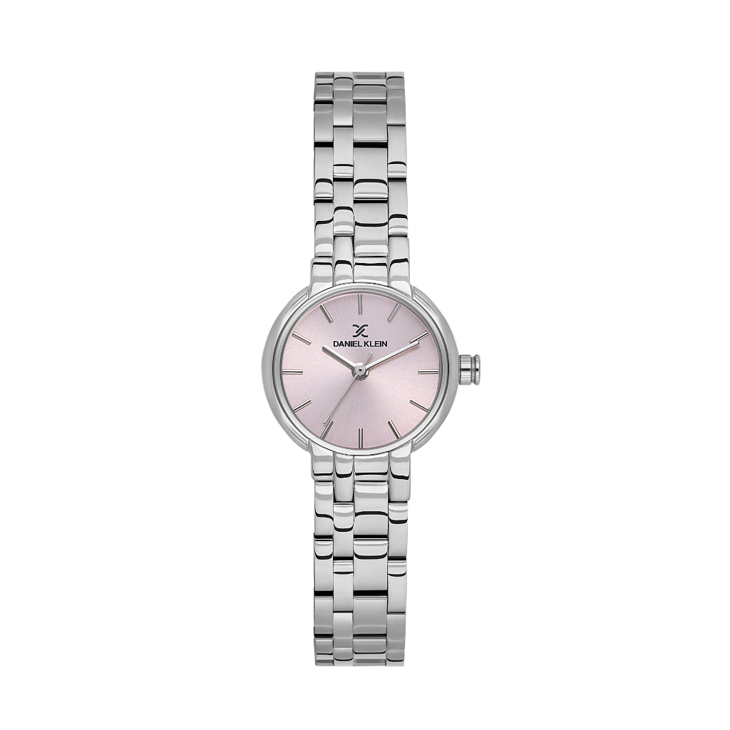 Daniel Klein Premium Silver Stainless Steel Watch for Women DK.1.14163-2