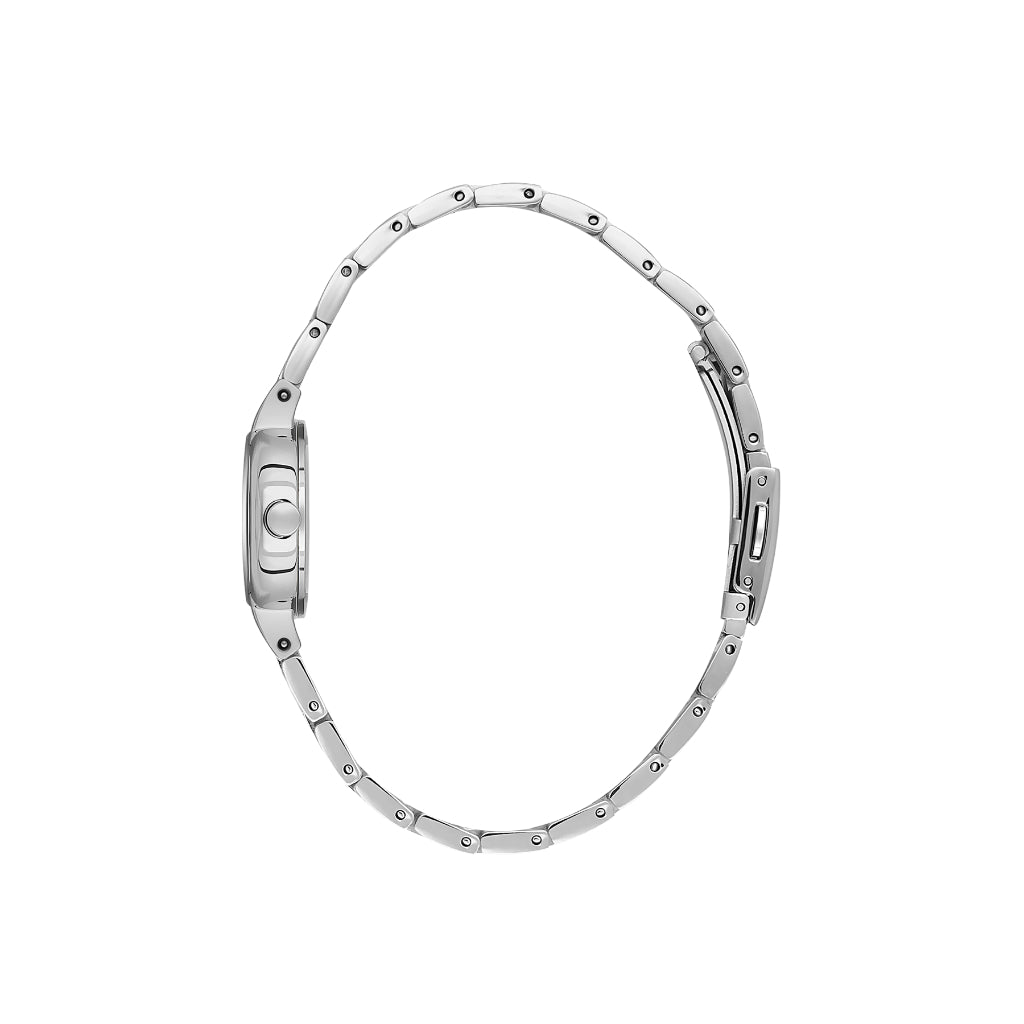 Daniel Klein Premium Silver and Gold Stainless Steel Watch for Women DK.1.14163-5