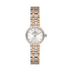 Daniel Klein Premium Silver and Rose Gold Stainless Steel Watch for Women DK.1.14163-6