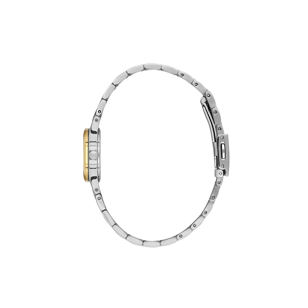 Daniel Klein Premium Silver and Gold Stainless Steel Watch for Women DK.1.14164-4