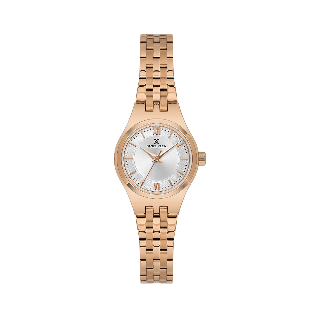 Daniel Klein Premium Rose Gold Stainless Steel Watch for Women DK.1.14164-5