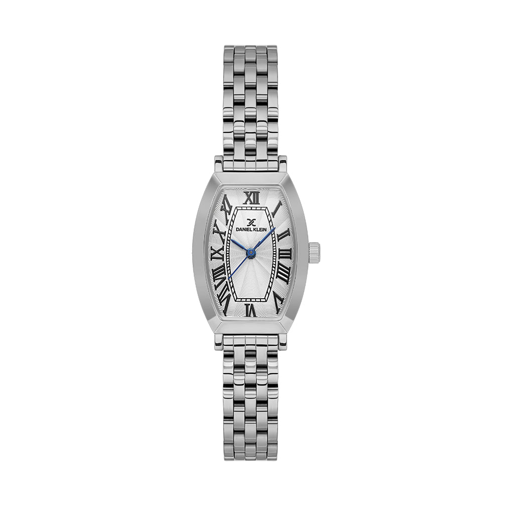 Daniel Klein Premium Silver Stainless Steel Watch for Women DK.1.14165-1
