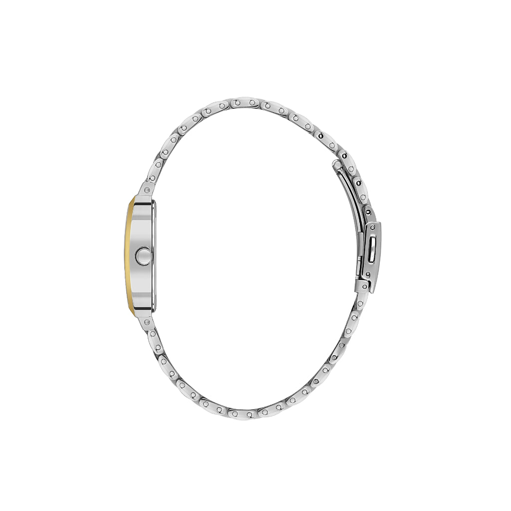 Daniel Klein Premium Silver and Gold Stainless Steel Watch for Women DK.1.14165-4