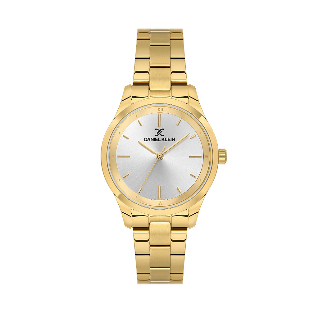 Daniel Klein Premium Gold Stainless Steel Watch for Women DK.1.14166-4