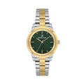 Daniel Klein Premium Silver and Gold Stainless Steel Watch for Women DK.1.14166-5