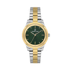Daniel Klein Premium Silver and Gold Stainless Steel Watch for Women DK.1.14166-5