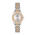 Daniel Klein Premium Silver and Rose Gold Stainless Steel Watch for Women DK.1.14167-6