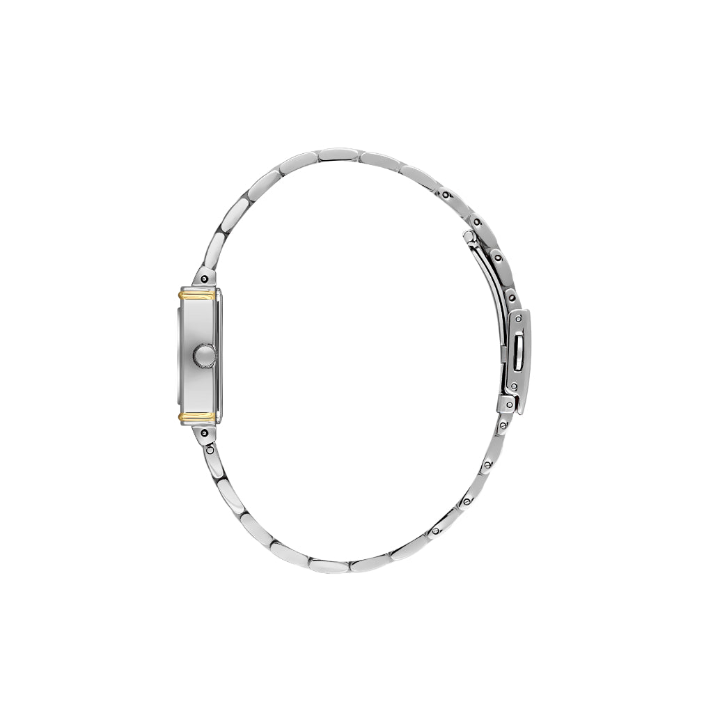 Daniel Klein Premium Silver and Gold Stainless Steel Watch for Women DK.1.14168-3