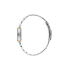 Daniel Klein Premium Silver and Rose Gold Stainless Steel Watch for Women DK.1.14168-6