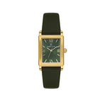Daniel Klein Premium Dark Green Leather Watch for Women DK.1.14169-3