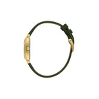 Daniel Klein Premium Dark Green Leather Watch for Women DK.1.14169-3