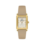 Daniel Klein Premium Beige Leather Watch for Women DK.1.14169-5