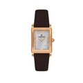 Daniel Klein Premium Dark Brown Leather Watch for Women DK.1.14169-6