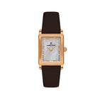 Daniel Klein Premium Dark Brown Leather Watch for Women DK.1.14169-6