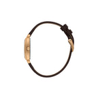 Daniel Klein Premium Dark Brown Leather Watch for Women DK.1.14169-6