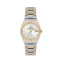 Daniel Klein Premium Silver and Gold Stainless Steel Watch for Women DK.1.14170-4