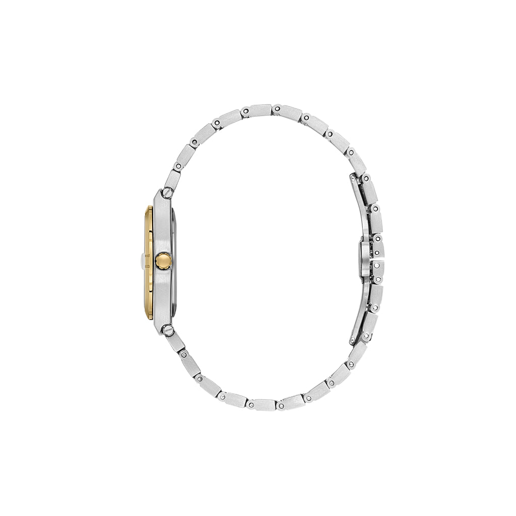 Daniel Klein Premium Silver and Gold Stainless Steel Watch for Women DK.1.14170-4