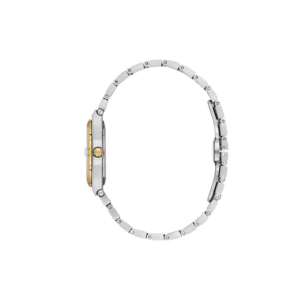 Daniel Klein Premium Silver and Gold Stainless Steel Watch for Women DK.1.14170-5