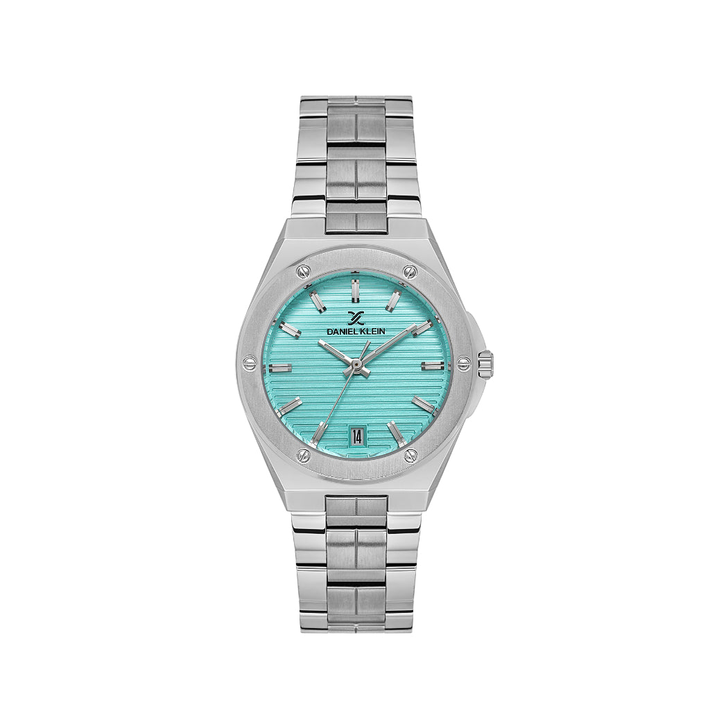 Daniel Klein Premium Silver Stainless Steel Watch for Women DK.1.14171-2