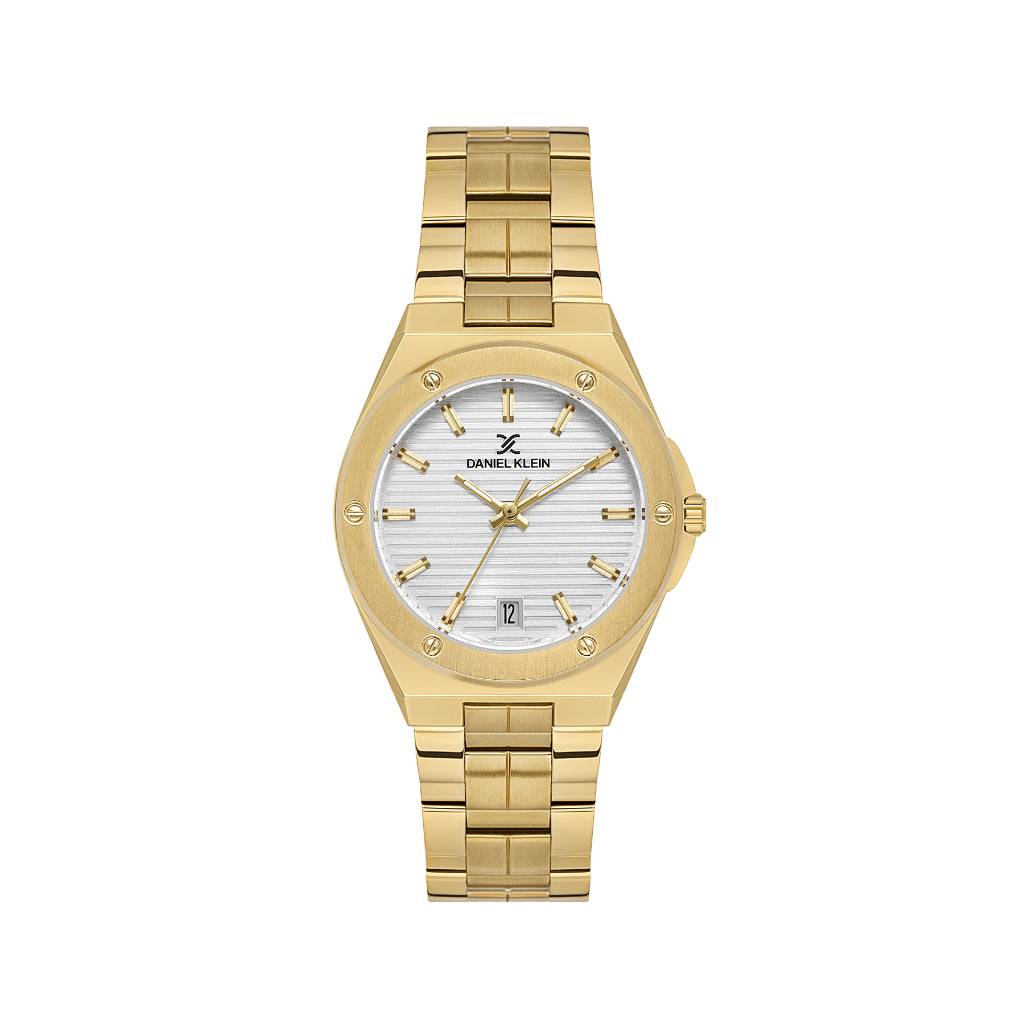 Daniel Klein Premium Gold Stainless Steel Watch for Women DK.1.14171-3