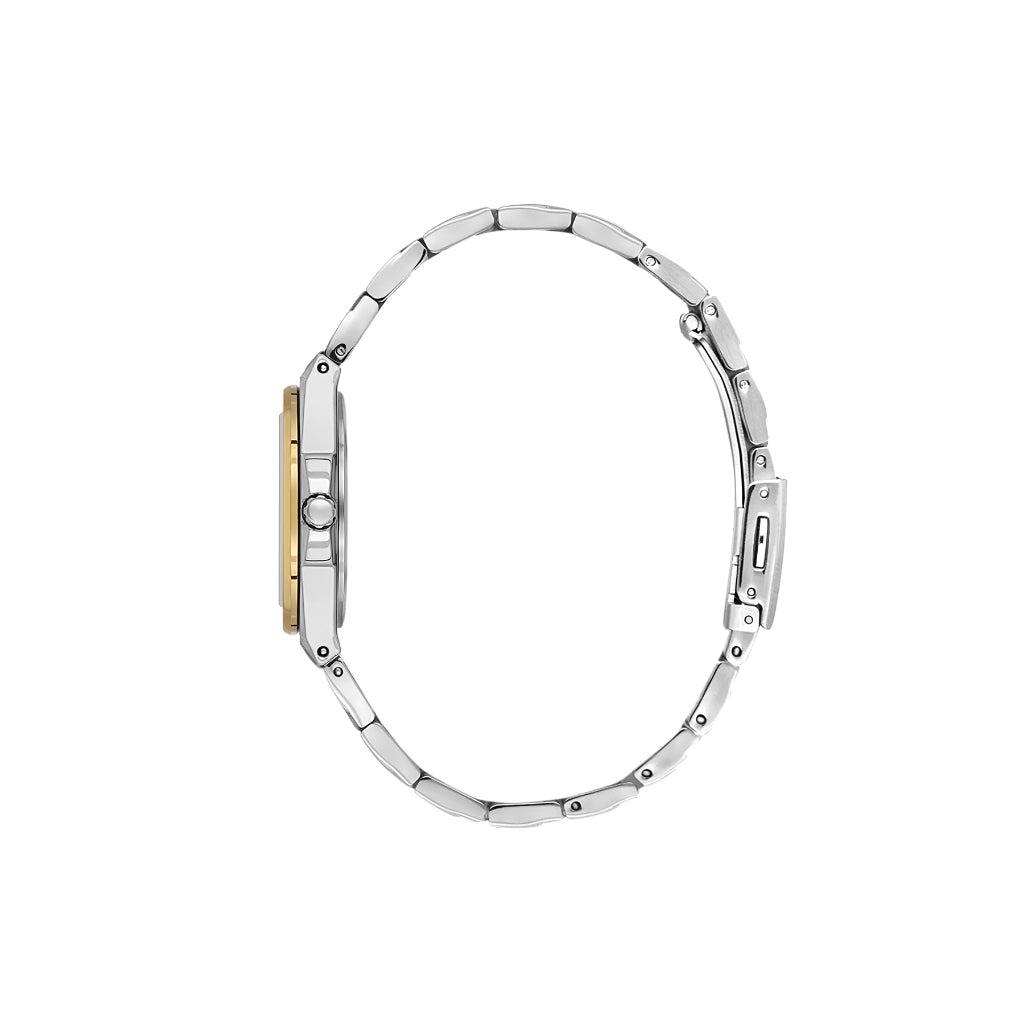 Daniel Klein Premium Silver and Gold Stainless Steel Watch for Women DK.1.14171-4