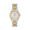 Daniel Klein Premium Silver and Gold Stainless Steel Watch for Women DK.1.14171-5