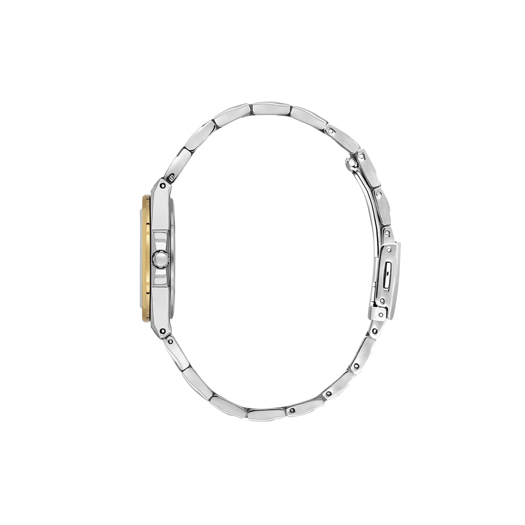 Daniel Klein Premium Silver and Gold Stainless Steel Watch for Women DK.1.14171-5
