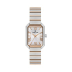 Daniel Klein Premium Silver and Rose Gold Stainless Steel Watch for Women DK.1.14172-6