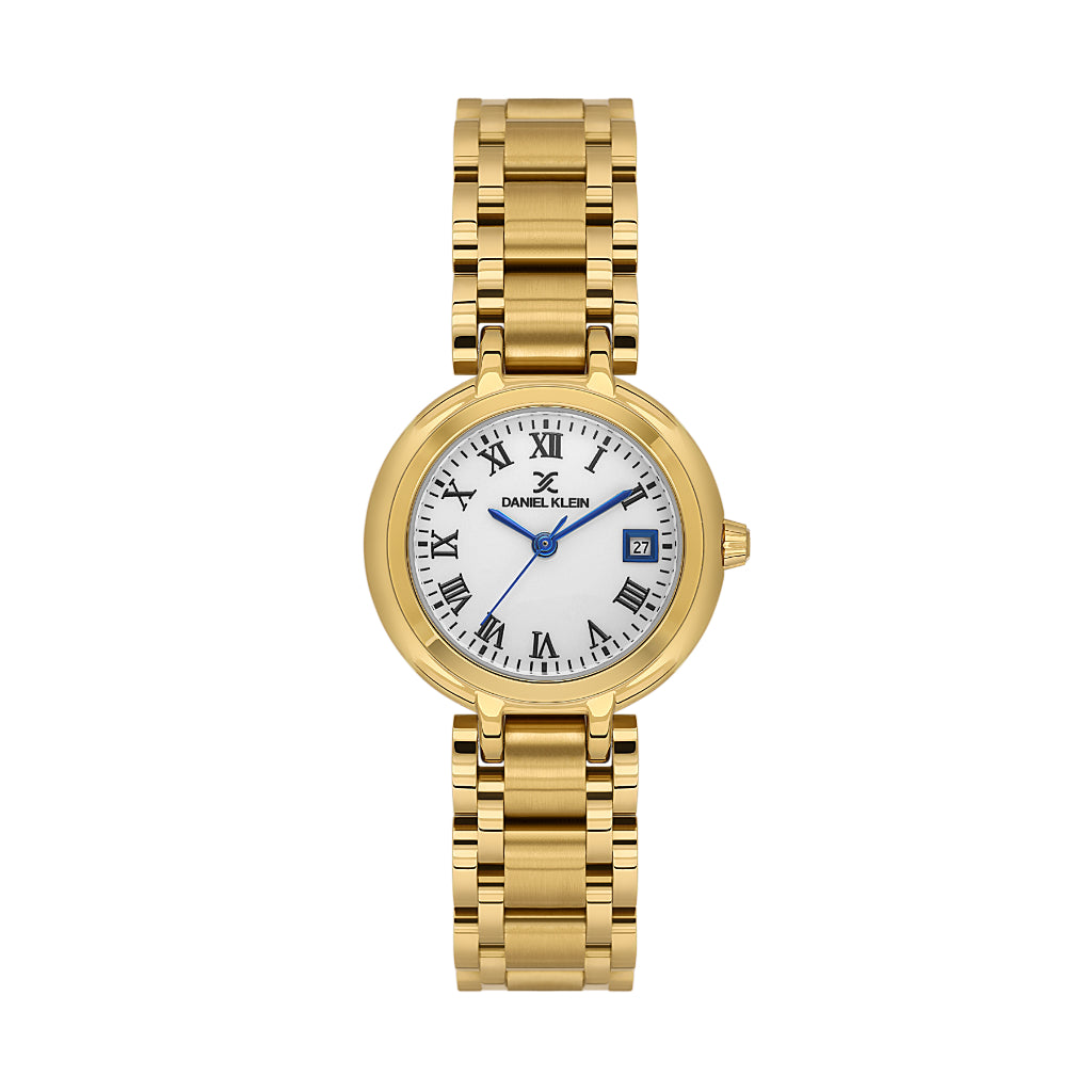 Daniel Klein Premium Gold Stainless Steel Watch for Women DK.1.14173-3