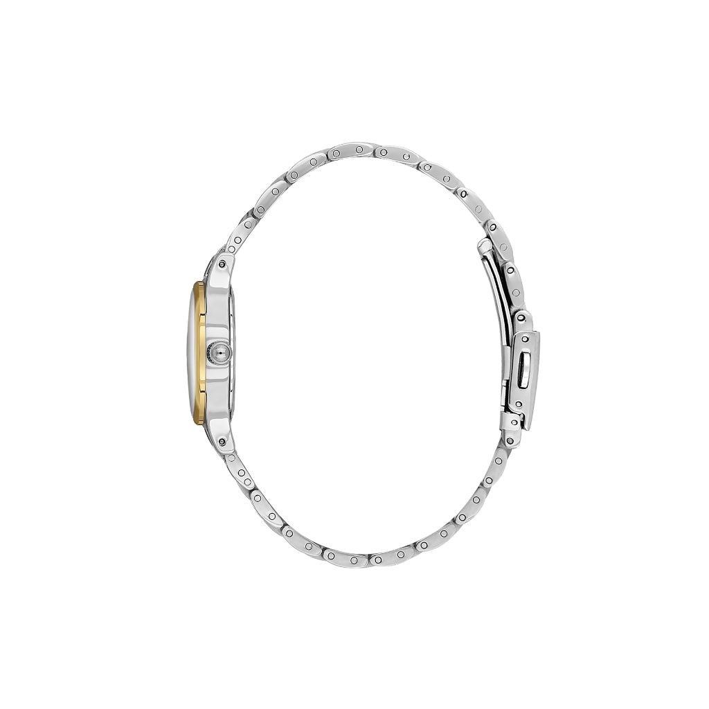 Daniel Klein Premium Silver and Gold Stainless Steel Watch for Women DK.1.14174-7