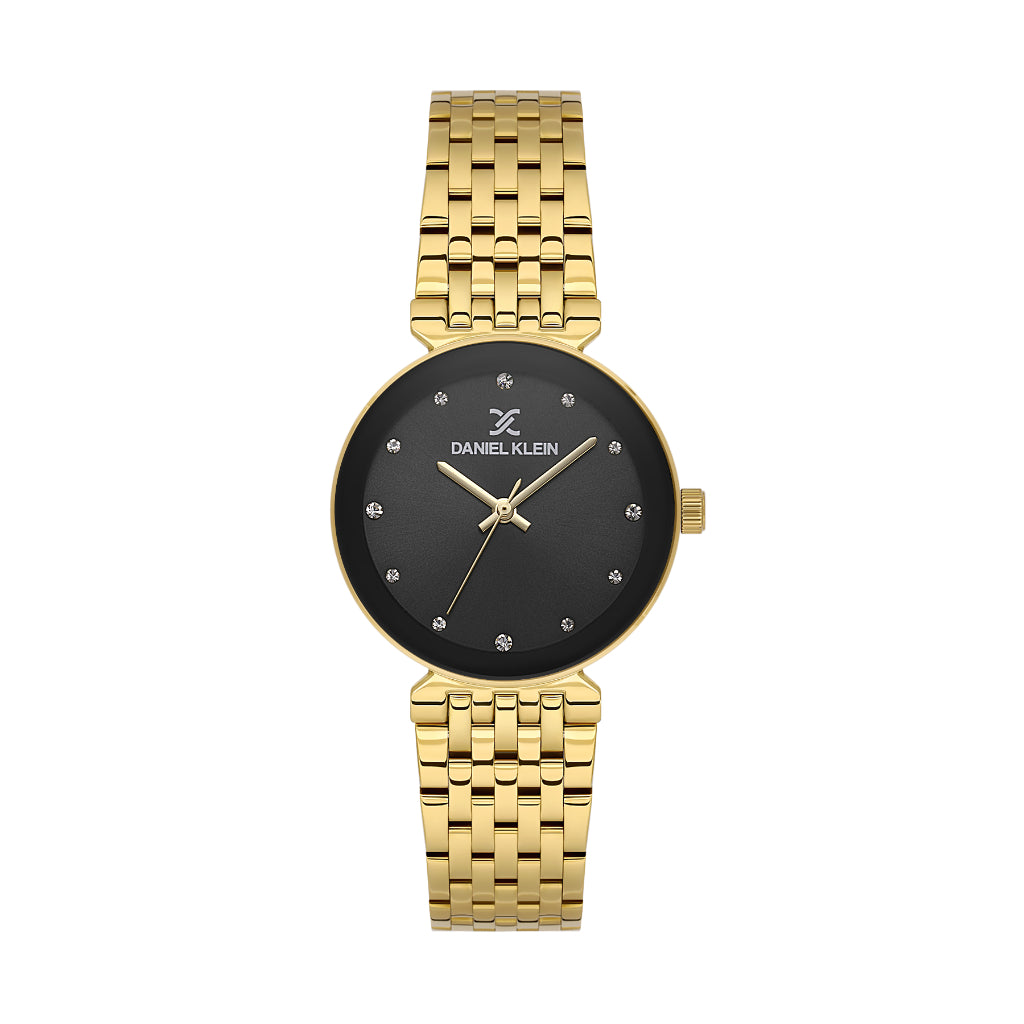 Daniel Klein Premium Gold Stainless Steel Watch for Women DK.1.14175-3