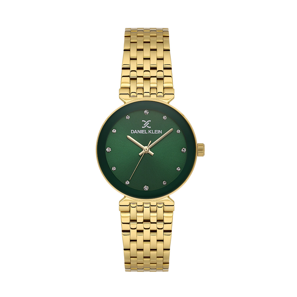 Daniel Klein Premium Gold Stainless Steel Watch for Women DK.1.14175-4