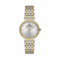 Daniel Klein Premium Silver and Gold Stainless Steel Watch for Women DK.1.14175-5