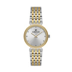 Daniel Klein Premium Silver and Gold Stainless Steel Watch for Women DK.1.14175-5