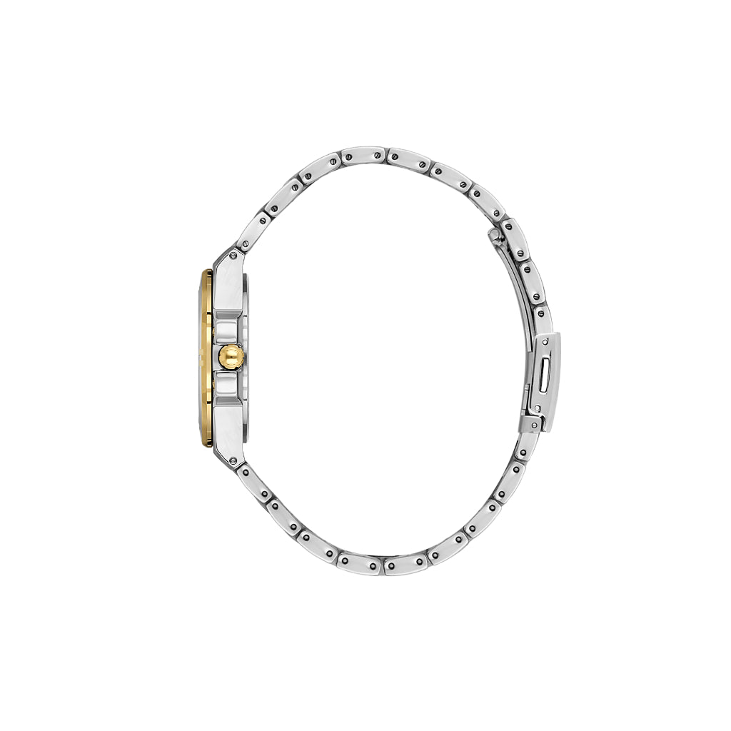 Daniel Klein Premium Silver and Gold Stainless Steel Watch for Women DK.1.14176-3