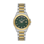 Daniel Klein Premium Silver and Gold Stainless Steel Watch for Women DK.1.14176-4