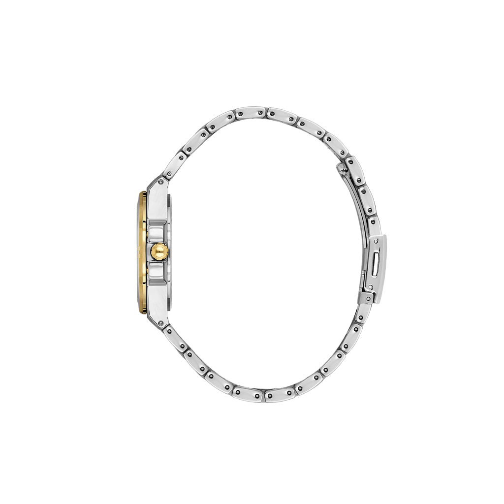 Daniel Klein Premium Silver and Gold Stainless Steel Watch for Women DK.1.14176-4