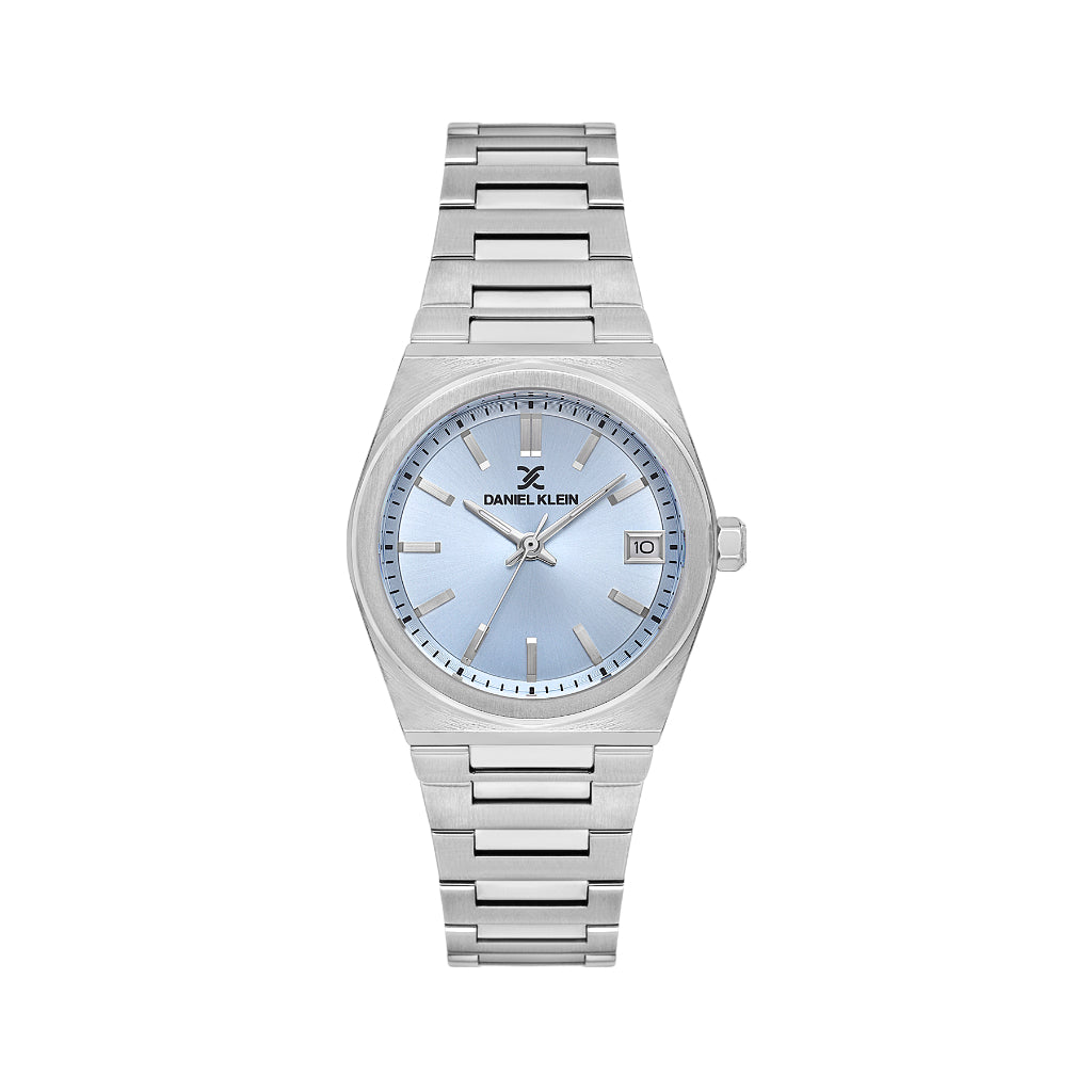 Daniel Klein Premium Silver Stainless Steel Watch for Women DK.1.14177-2