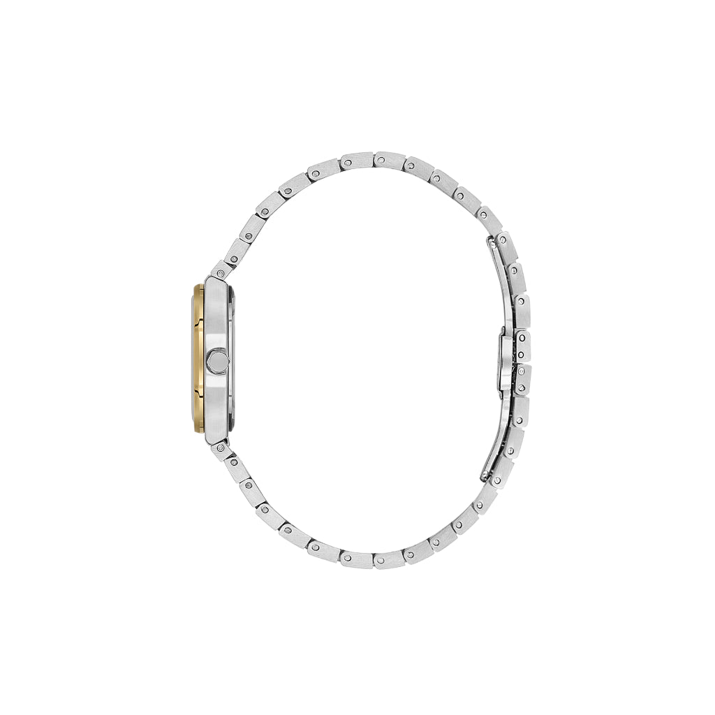 Daniel Klein Premium Silver and Gold Stainless Steel Watch for Women DK.1.14177-5