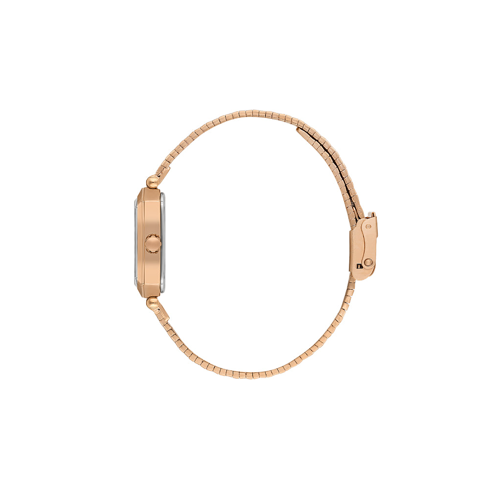 Daniel Klein Premium Rose Gold Mesh Band Watch for Women DK.1.14178-5